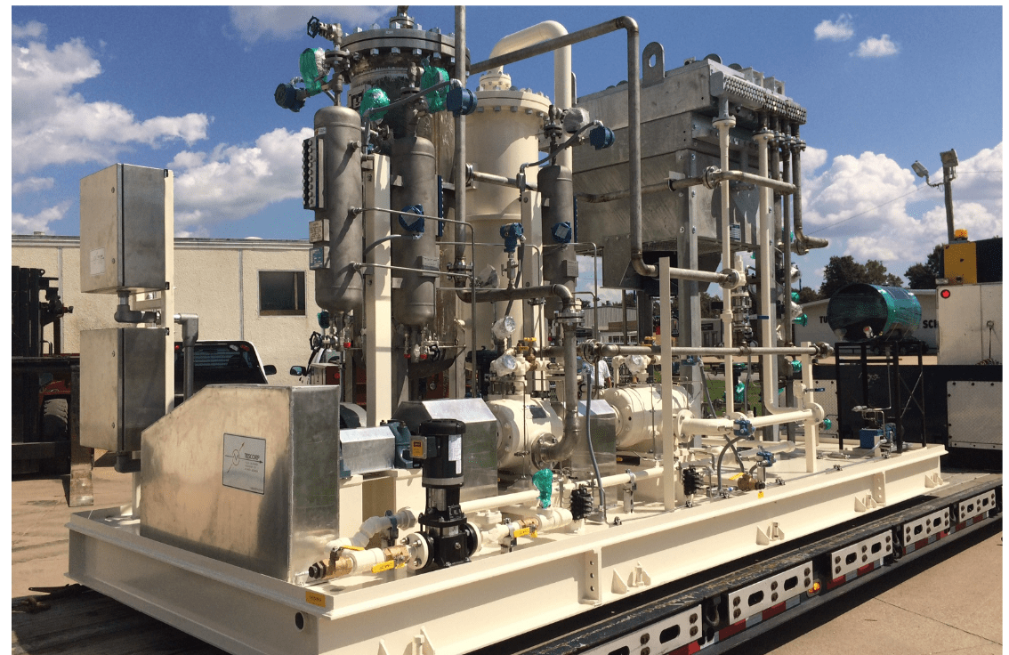 VentMaster CVR-2 Two-Stage Reciprocating Compressor Skid CVR-2 heavy-duty two-stage reciprocating compressor skid for high-flow vapor recovery